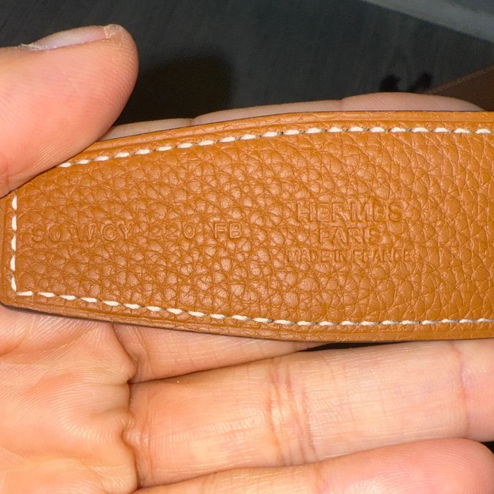 Authentic Swing belt buckle & Reversible leather strap NWOT